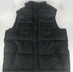 Parish Nation Men's Size 3XL Vest Black Puffer